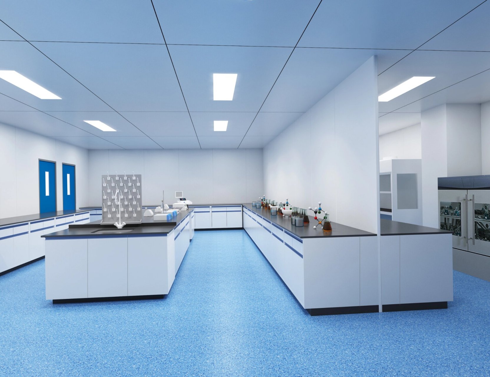 实验室设计 融合功能美学，打造质检、教学与科研的创新空间